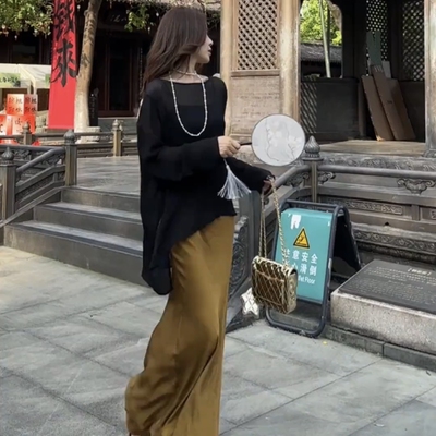 今年流行漂亮套装裙2026春夏新款新中式气质洋装超好看半身裙子
