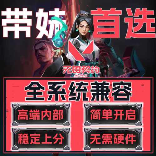 无畏契约辅助主播同款瓦罗兰特辅助专用稳定上分国服8小时卡天卡