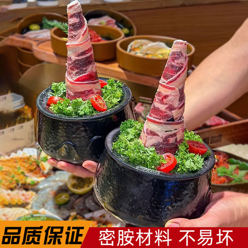 山葵村烤肉店同款富士山和牛塔盘