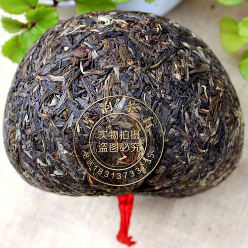 云南勐海普洱茶生茶金瓜贡茶美人头生茶1000克特价包邮 - 封面
