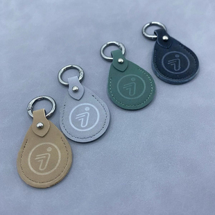 九号电动车圆形NFC卡片保护套9号智能感应卡钥匙包壳扣门禁卡套