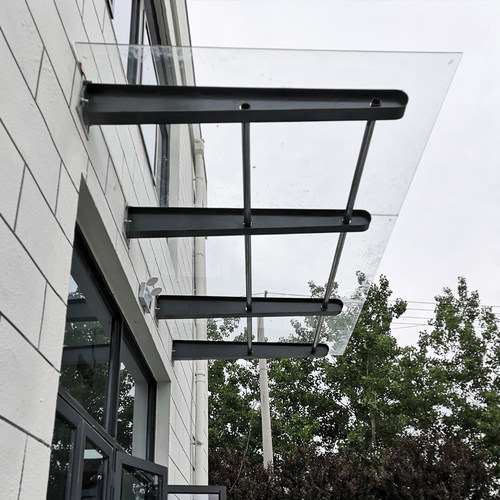 加工t型雨搭挑梁可定做幕墙配件