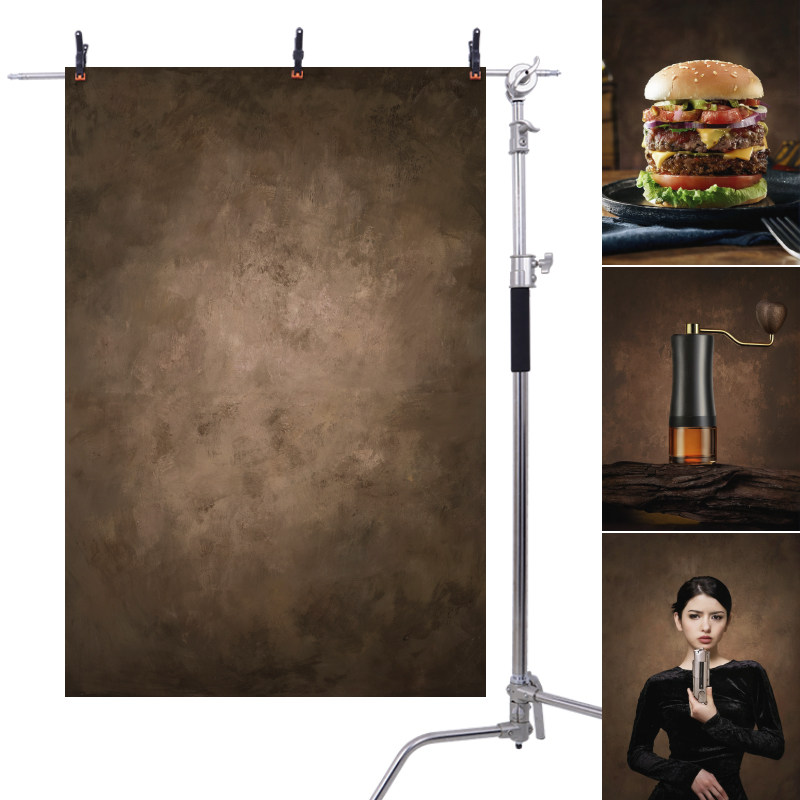 棕色褐色咖色复古油画背景布摄影产品人像美食道具,3C数码配件,背景布类,淘宝优惠券,粉丝福利购,淘宝优惠卷