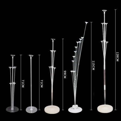 婚庆气球桌飘支架立柱装饰布置