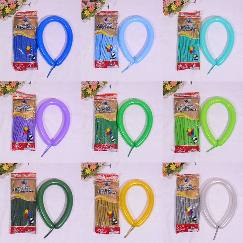 帅安气球长条260编织造型加厚