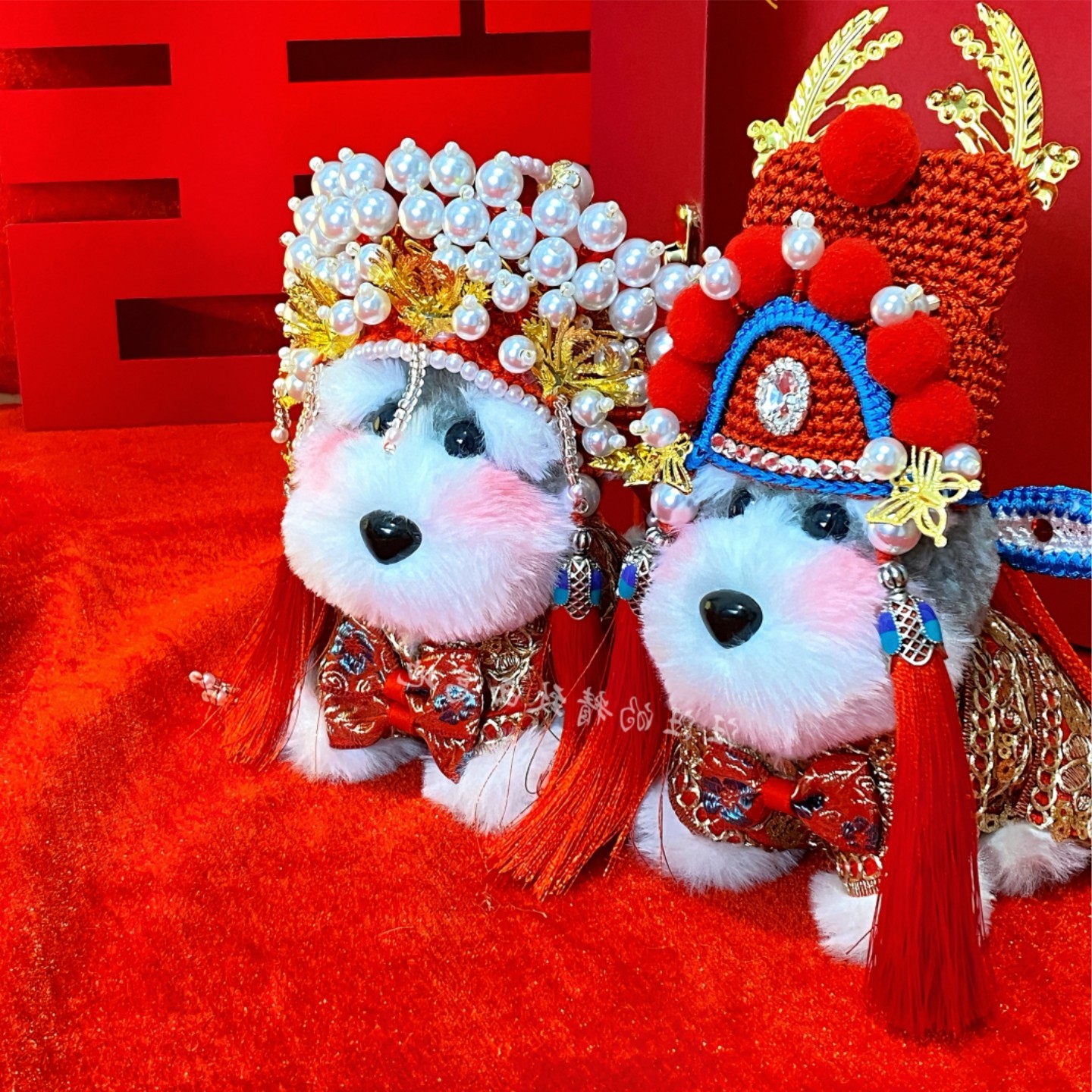 凤冠霞帔雪纳瑞礼盒送新娘婚礼定制创意高级手工闺蜜新娘结婚礼物,节庆用品/礼品,创意礼盒/礼品套组,淘宝优惠券,粉丝福利购,淘宝优惠卷