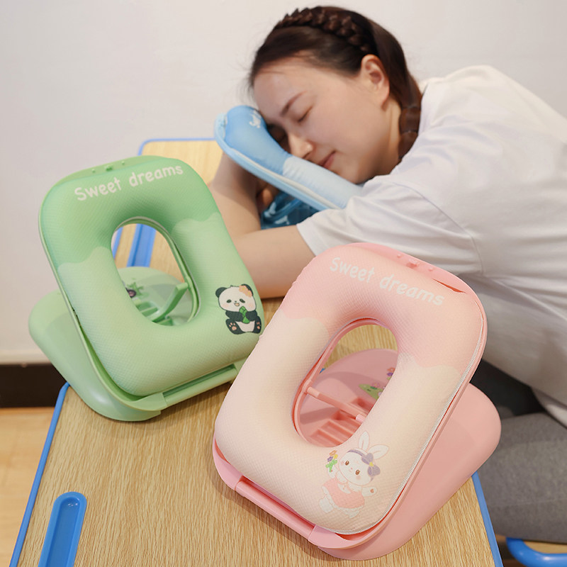 折叠午睡枕趴睡枕小学生桌上专用睡觉神器儿童午休枕头教室趴趴枕