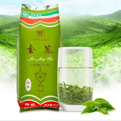 金井特级绿茶200g浓香型袋装湖南