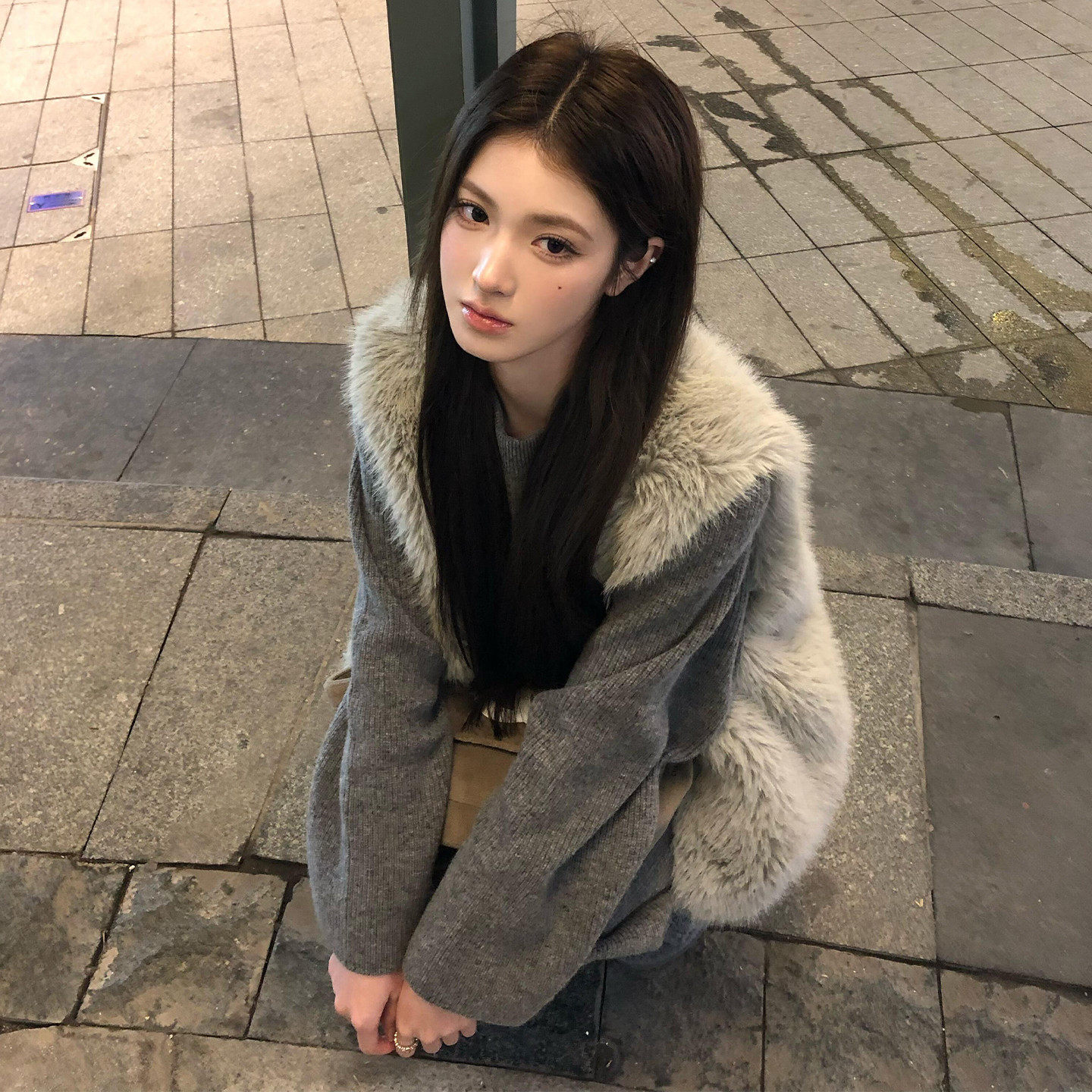 早秋季气质穿搭一整套毛衣裤套装女装冬2026新款高级感