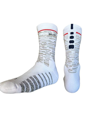 Ballsox power奇才队迷彩色篮球袜精英袜nanofront防滑纱线