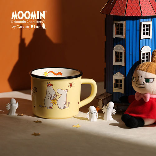 芬兰moomin姆明马克杯女生杯子家用喝水陶瓷杯办公室水杯伴手礼