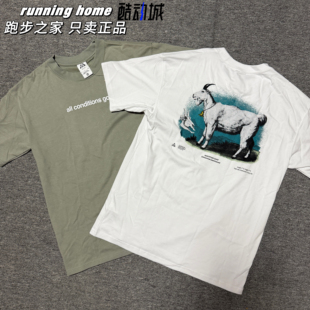 NIKE ACG男子户外潮流运动休闲山羊印花短袖T恤FV3493-053