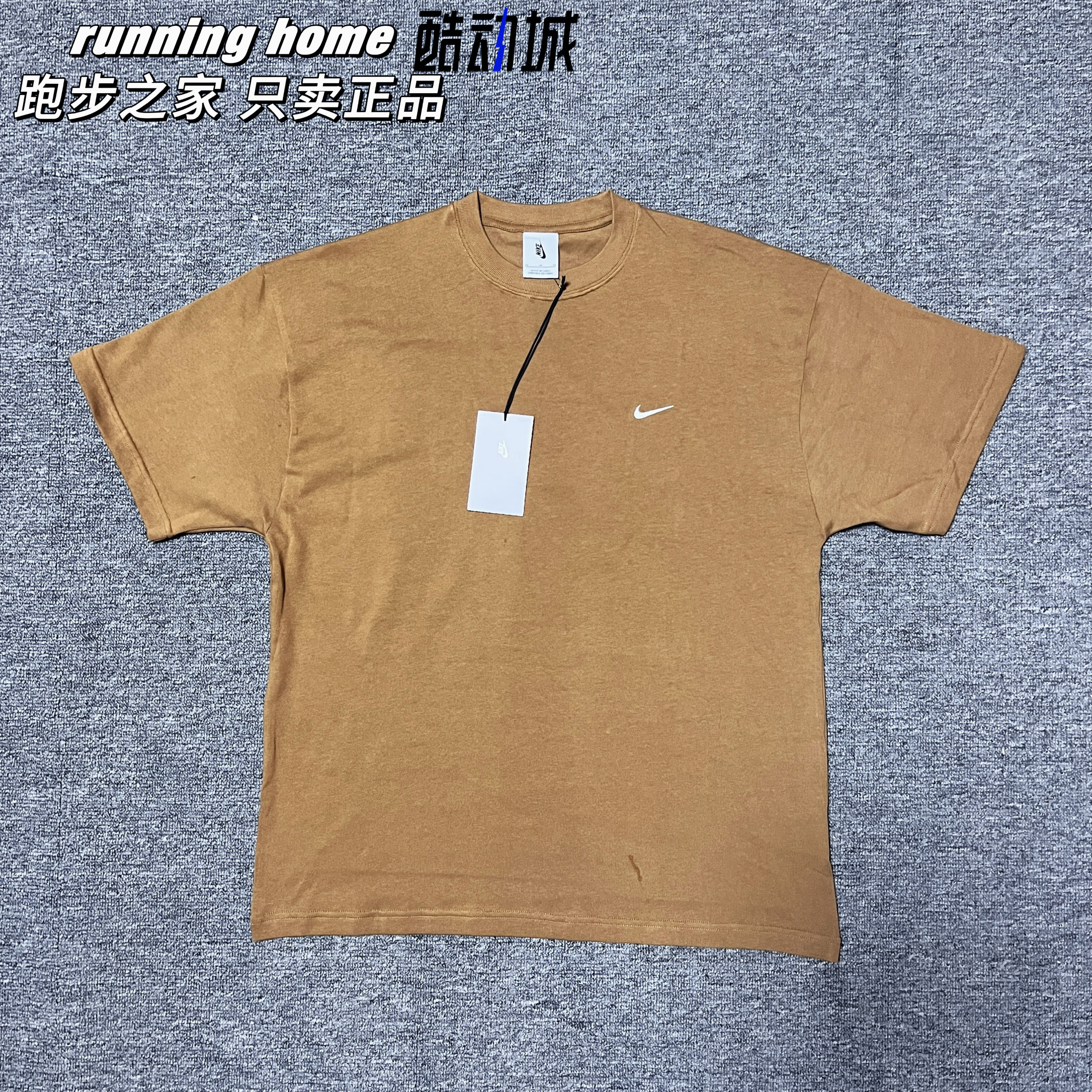 耐克Nike Lab Solo Swoosh 男女圆领休闲运动短袖T恤 DA0321-270