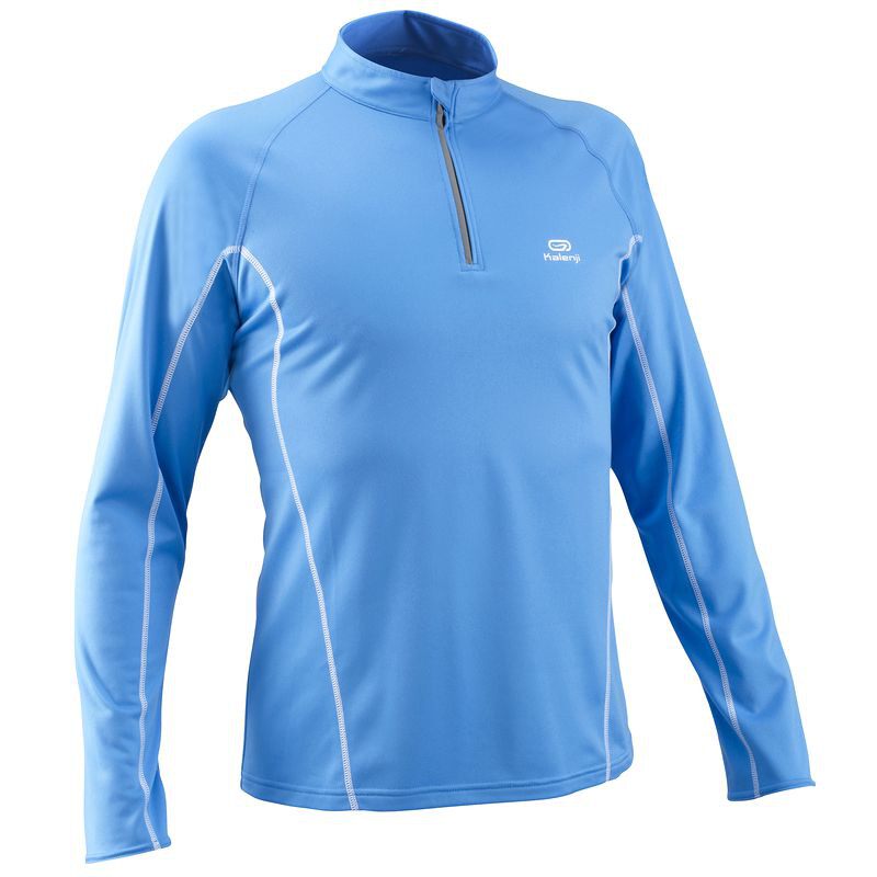 KALENJI男士男式跑步运动专业保暖长袖T恤快干速干绒里,运动服/休闲服装,运动T恤,淘宝优惠券,粉丝福利购,淘宝优惠卷