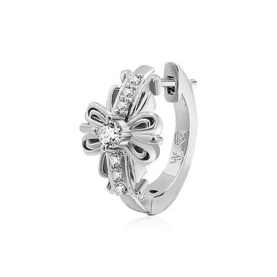 鸢尾十字花轻奢简约耳环