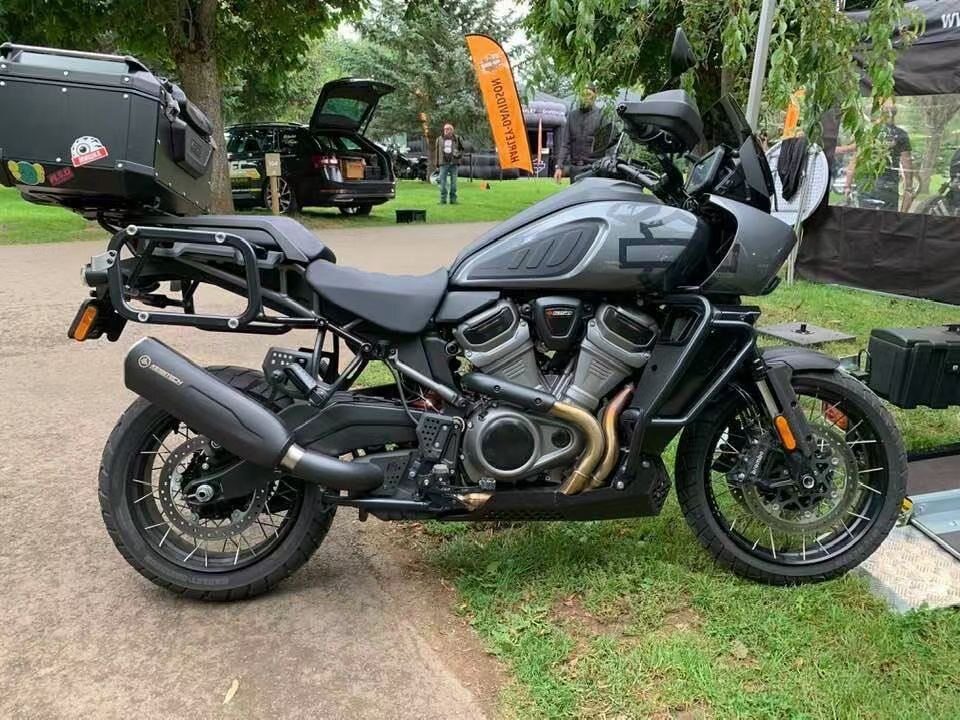 pan america哈雷摩托车泛美1250adv改装进口kesstech尾段排气管
