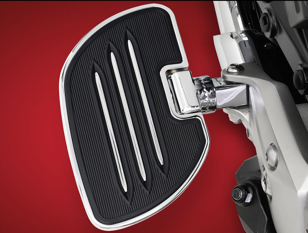 美国sc品牌金翼摩托车gl1800 f6b改装司机大脚踏板电镀黑色