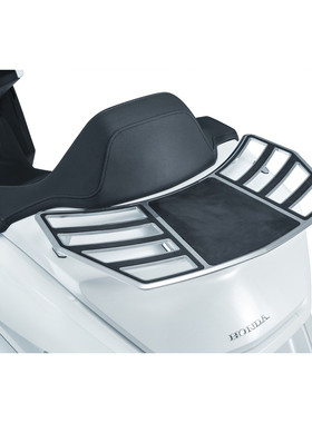 KURYAKYN适用于18-20年摩托金翼GL1800改电镀顶箱行李架黑色货架