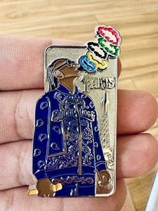 Snoopdogg狗爷巴黎奥运会运动员嘻哈胸针24年巴黎奥运会周边雷鬼