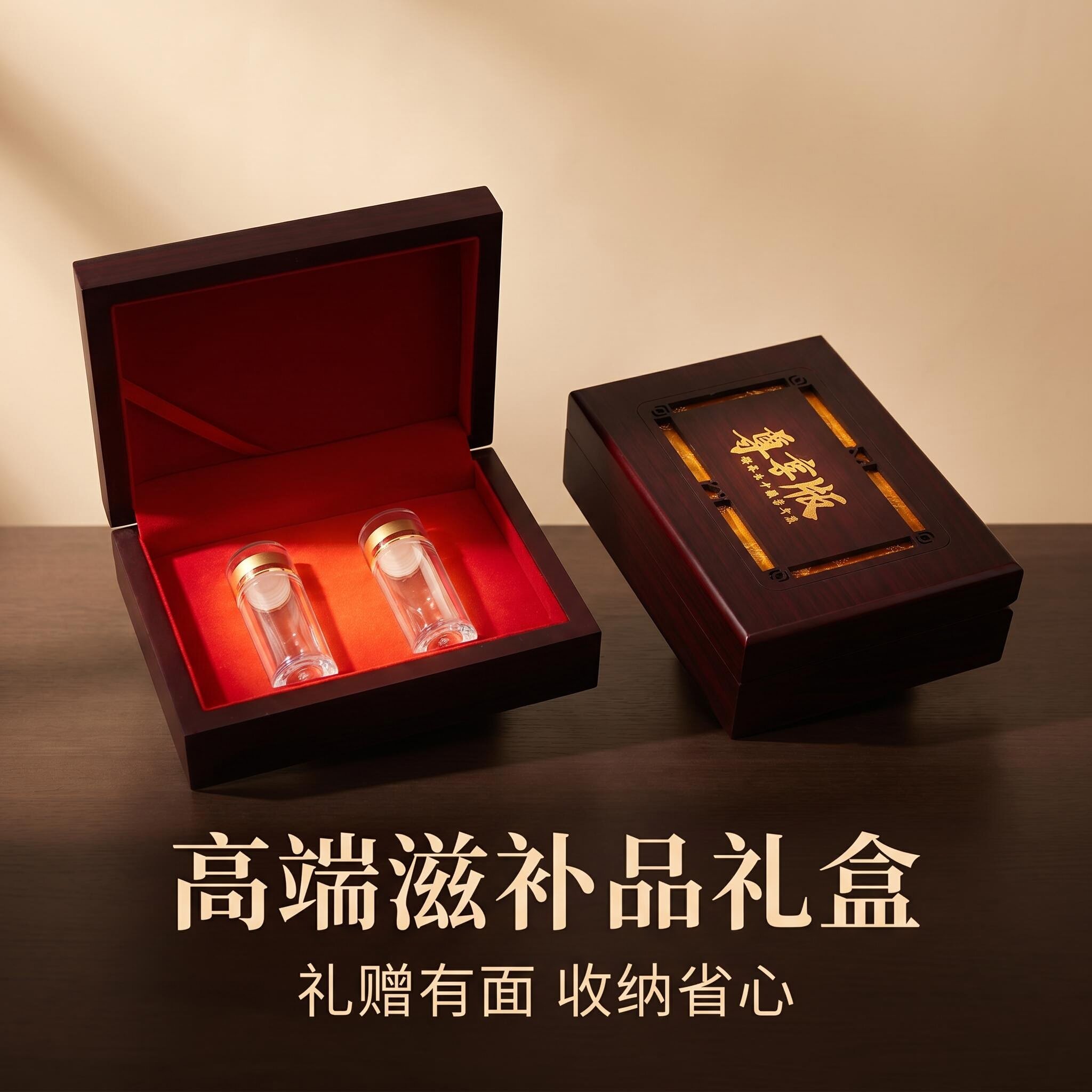 高档保健品包装盒药丸中药丸子胶囊蜜丸精油药品产品礼盒礼品盒木