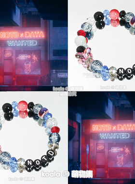 诺特双人组kandi手串NOTD音符手链跨年三亚VAC电音节专辑礼物饰品