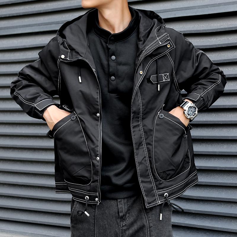 废土风夹克外套男士春秋季