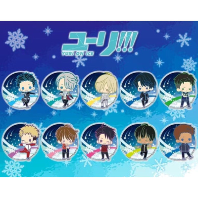 【日谷现货】冰上的尤里 寿屋亚克力吧唧徽章 周边盲抽