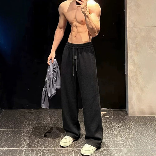 美式龙鳞纹男卫裤4162