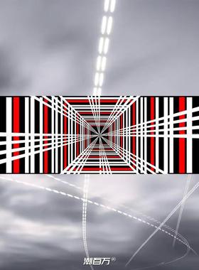 汽车反光贴特斯拉高性能版SModel3/Y/X/S后尾光速标PLAID改装贴纸