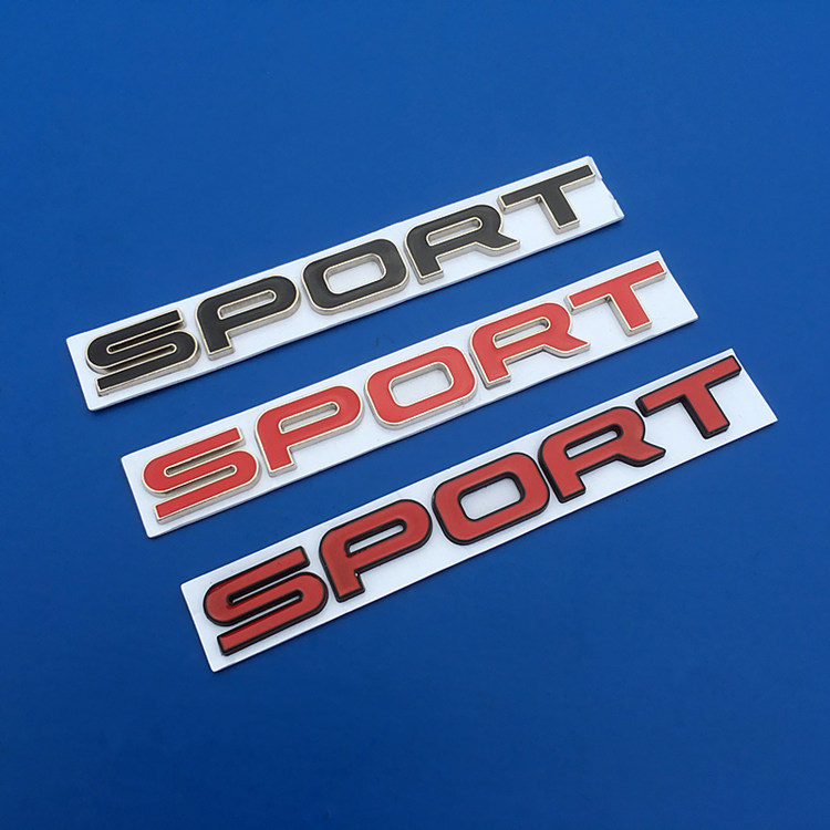 金属个性改装车运动版尾标汽车