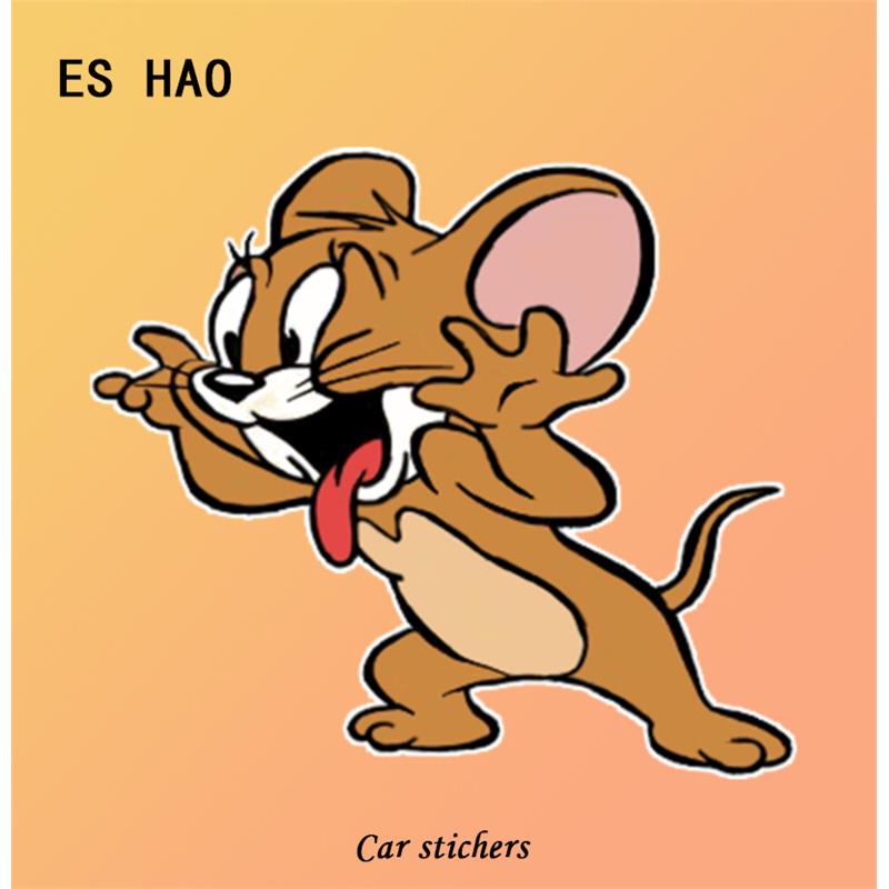 猫和老鼠车贴汤姆杰瑞门装
