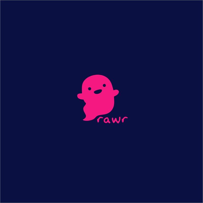 汽车贴纸油箱盖raw魔怪卡