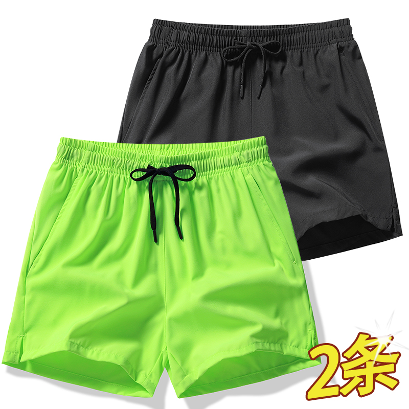 商场撤回清仓大甩卖夏季薄款2025新款健身跑步短裤宽松冰丝三分裤