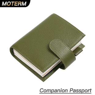 Companion 护照TN手帐荔枝纹头层牛皮记事本旅行本 Passport