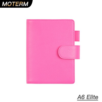 Moterm定页A6牛皮手账记事本书衣