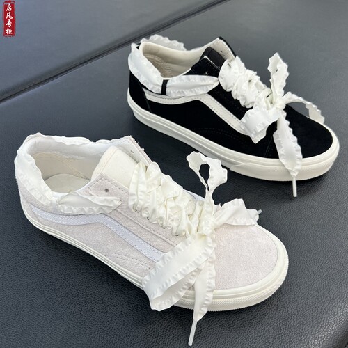 VANSOLDSKOOL黑色白色低帮