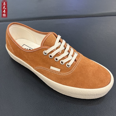 VANS范斯Authentic棕色麂皮男女低帮休闲板鞋滑板鞋VN000EADN1Z