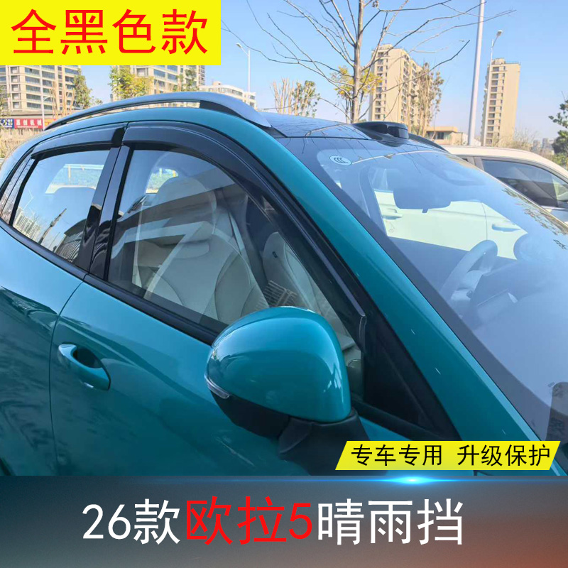 长城欧拉5专用晴雨挡防水雨眉条