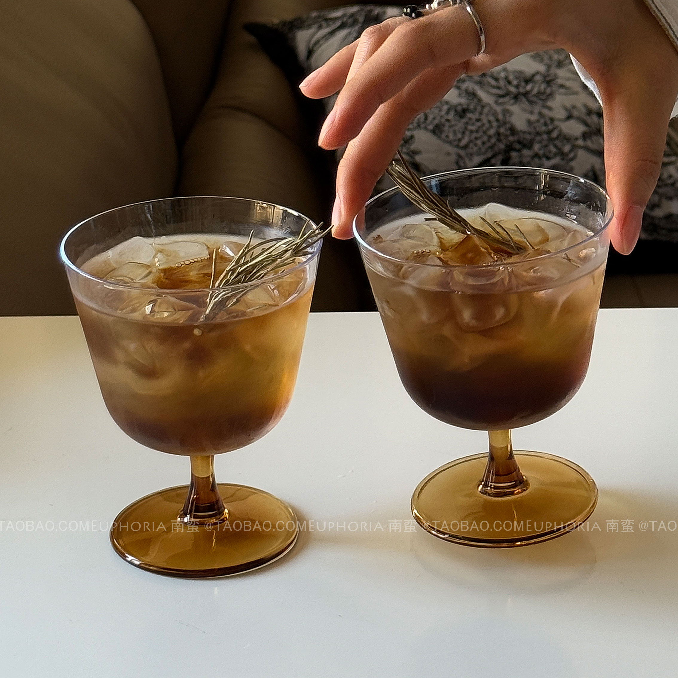 果汁杯美式拿铁咖啡杯微醺冷饮杯