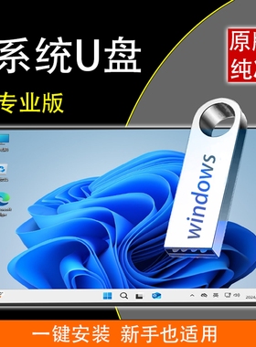 正版系统u盘win11纯净版电脑重装W10专业版家庭新手小白一键装机