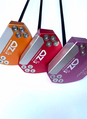 25网红LAB高尔夫推杆OZ1i紫色稳定自动平衡黑科技大头推杆碳素杆