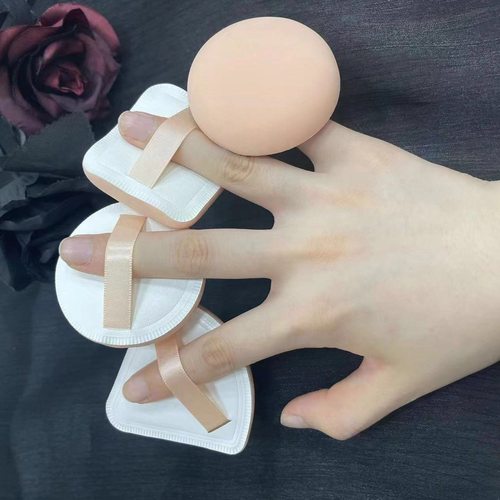 棉花糖气垫粉扑干湿两用粉底液专用定妆海绵三角饭团美妆蛋不吃粉