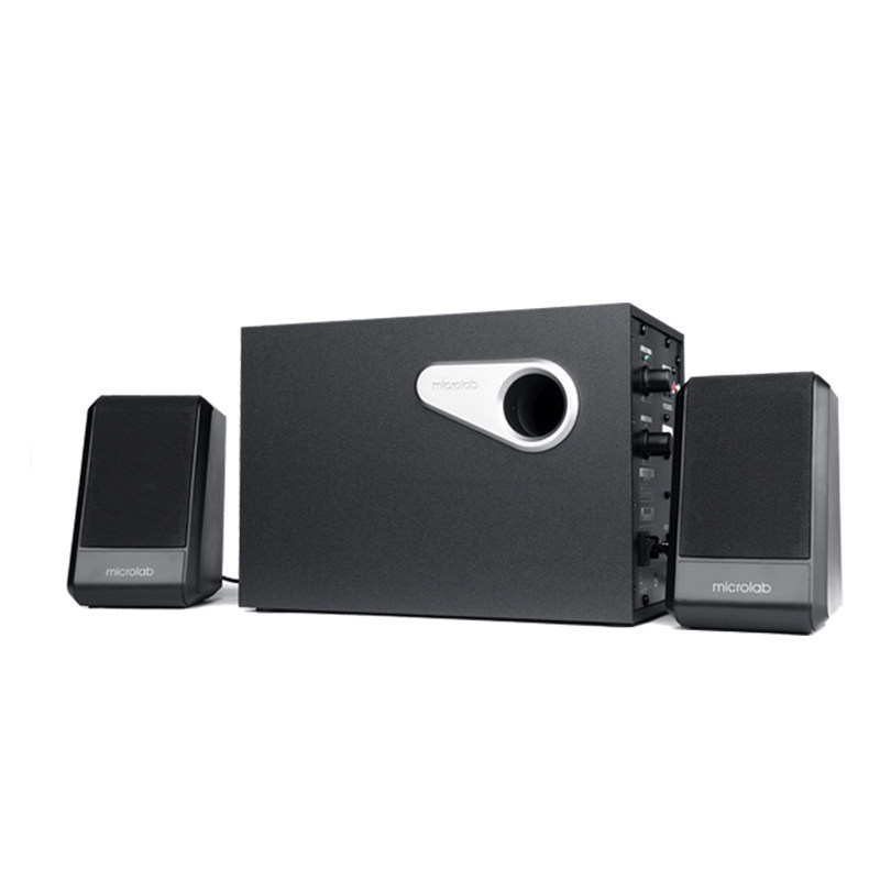 Microlab/麦博 M-200电脑音箱音响2.1低音炮M200台式小音箱
