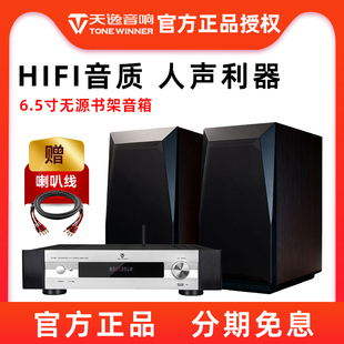 Winner/天逸童笛S2音箱发烧无源HIFI书架箱高保真搭配AD-66D功放