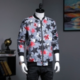 春秋外套男潮牌嘻哈大码夹克情侣宽松韩版潮流帅气棒球服JK09P65，男装夹克，星座1217-2