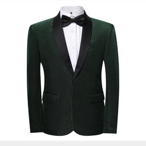 新郎西服男士西装套修身结婚礼服商务休闲帅气西装男X41特P100图片