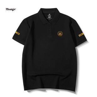 上衣服男装 加肥加大码 t恤翻领胖子大肚子有肚腩夏季 polo衫 男短袖