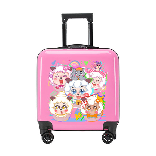 喜洋洋儿童旅行箱男女通用小学生密码拉杆书包20寸大容量登机箱潮