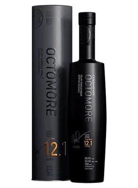 Bruichladdich泥煤怪兽12.1单一麦芽苏格兰威士忌洋酒正品行货