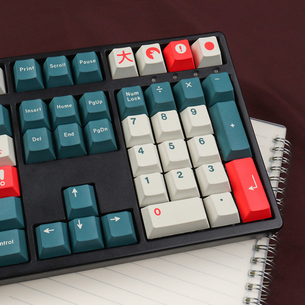 GMK KAIJU MONSTER KEYCAPS GREEN ORIGINAL FACTORY HEIGHT LARGE FULL SET PBT SUBLIMATION MECHANICAL KEYBOARD CAPS 87|104
